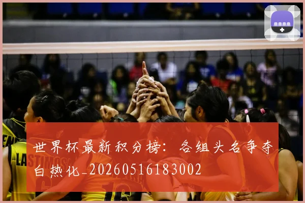 世界杯最新积分榜：各组头名争夺白热化_20260516183002