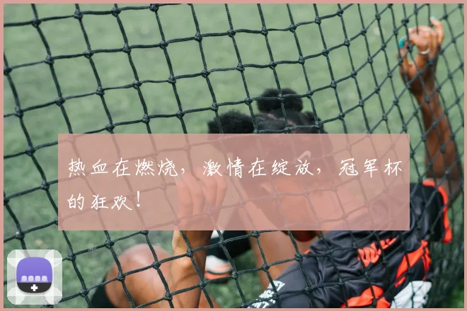 热血在燃烧,激情在绽放,冠军杯的狂欢!
